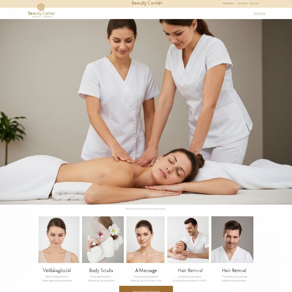 Sito web per centro estetico a Vicenza – Beauty Center Elisa